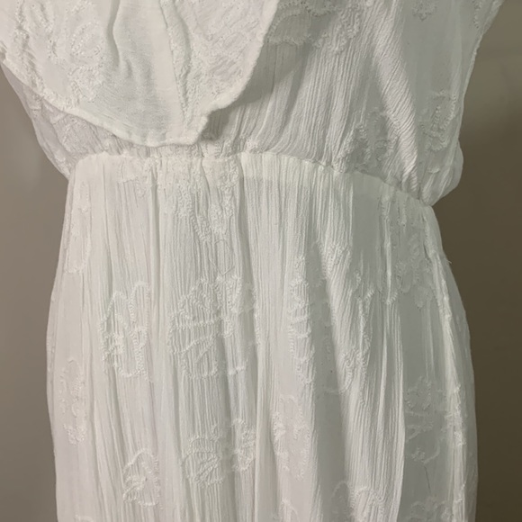 Tropical Morning Maxi Dress AMUSE SOCIETY Color: Casa Blanca Size: S NWOT - Picture 7 of 11